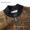 Zipper Business Casual Custom Men Blazer Jacket